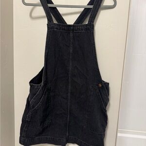 Universal Thread Charcoal Denim Overalls